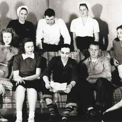 Springfield High Senior Play Cast, 1946