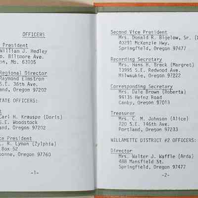 Page 5 Booklet (pages 1 and 2)