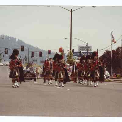 Photograph of a Summer parade, Springfield, circa 1979