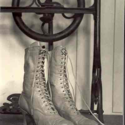 Photograph of Womens High Heeled Boots, Undated