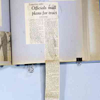 Page 131 newspaper clipping unfolded