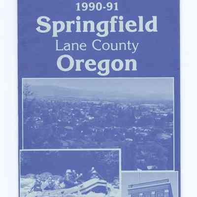 Informational brochure about Springfield, 1990-1991