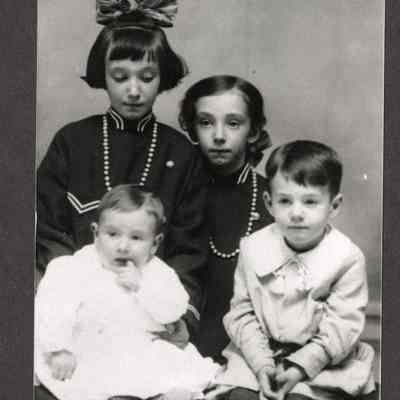 Photograph of the four Campbell children