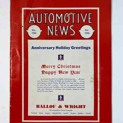 Automotive News of the Pacific Northwest, December 1946