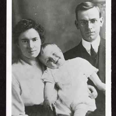 Photograph of the Byers family