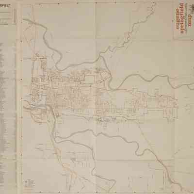 Map of Metropolitan Eugene and Springfield, 1976