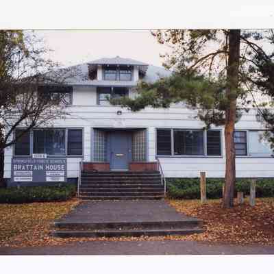 Photograph of the Brattain House, Springfield Public School building,1998