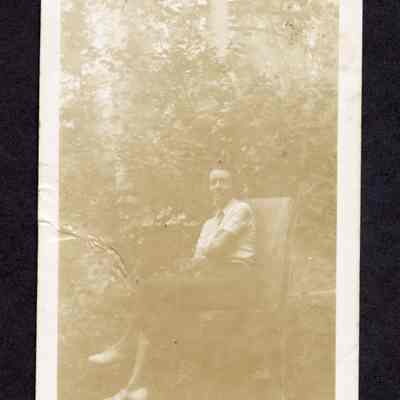 Photograph of a woman, undated