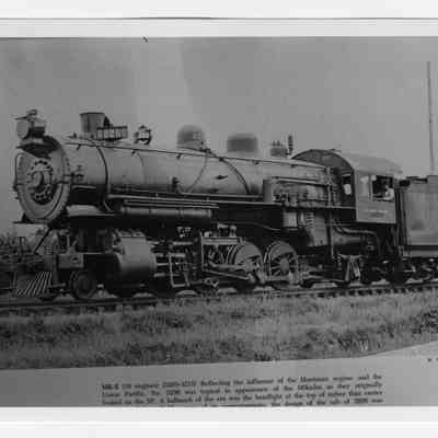 Photograph of Southern Pacific locomotive number 3206, undated