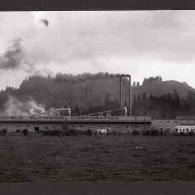 Photograph of Springfield Plywood Corporation, circa early 1940s