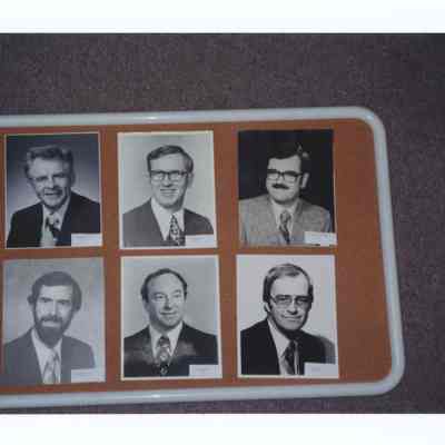 Photograph of Springfield Chamber of Commerce presidents, Springfield, circa 1970