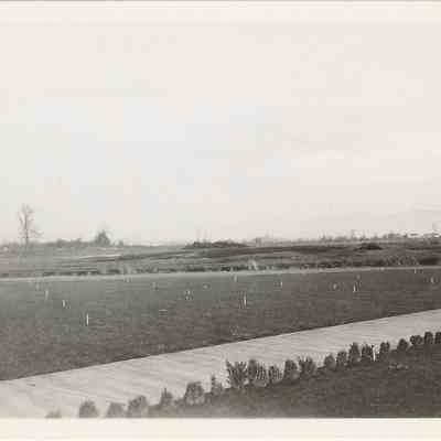 Photograph of new Springfield High Football grounds, Springfield, Oregon, unknown date