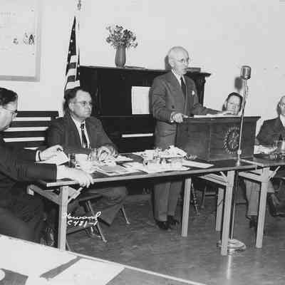 Photograph of Rotary Club meeting, date unknown