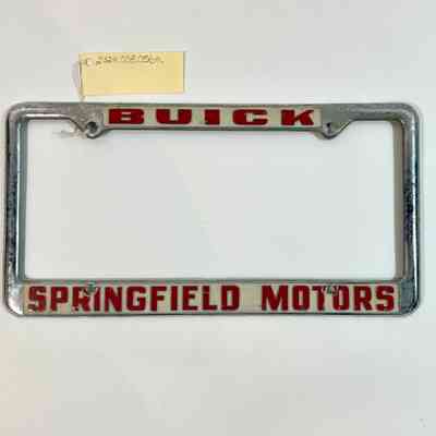Five Springfield Motors license plate covers