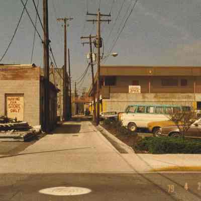 Photograph of Spring Village Seventh street alley, 1979