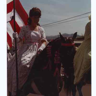 Photograph of a Summer parade, Springfield, circa 1979