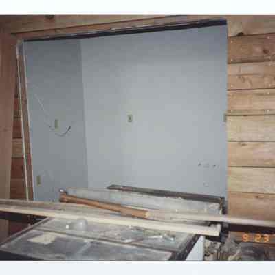 Photograph of the Springfield Depot Restoration, 1991