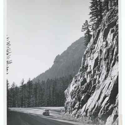 Photograph of the Willamette Pass, Oregon, circa 1969
