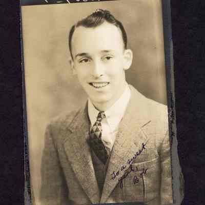 Photograph of Bob Richardson, 1938