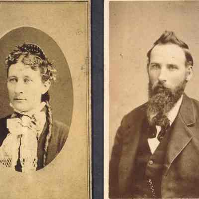 Photograph of Paul Hadley's Parents, Springfield, OR, date unknown