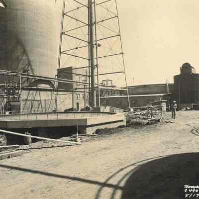 Photograph of Weyerhaeuser Plant Construction, Eugene, Oregon, 1952