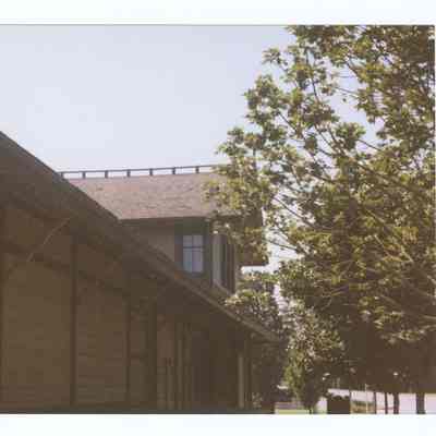 Photograph of the Springfield Chamber of Commerce building, former Train Depot, circa 1992