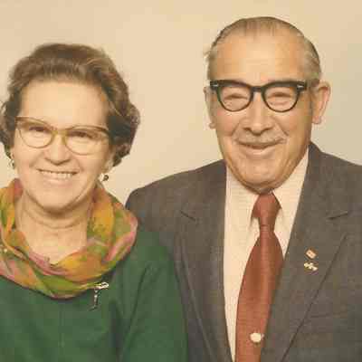 Photograph of Mr. Tony Meier and Mrs. Meier, circa 1966-1977