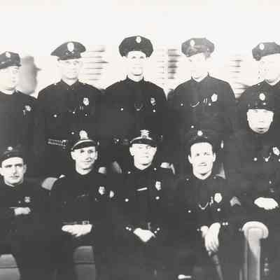 Photograph, Springfield Police Officers, Springfield, 1949.