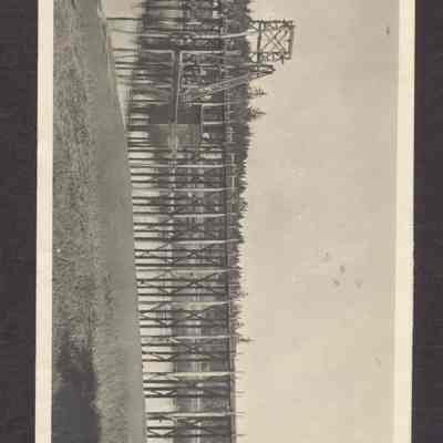Photograph of North Fork Bridge. Built 1916 and Rebuilt 1925.