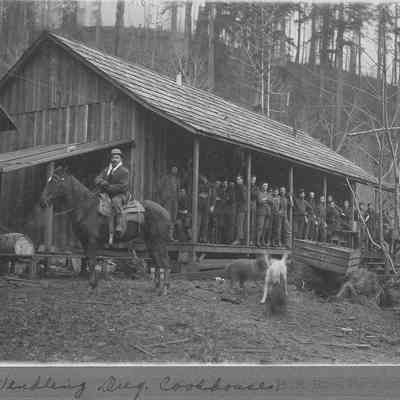 Photograph of Camp One cookhouse, Wendling, Oregon