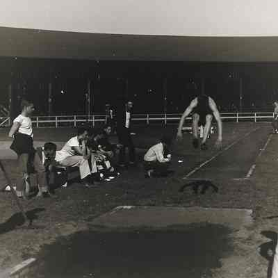 Broad Jumper, Springfield High School, circa 1940s.