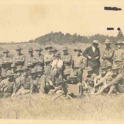 Photograph of R.O.T.C. Group; 1916