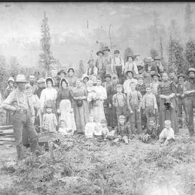 Photograph, Stephen Smeed Hop Yards, c. 1895.