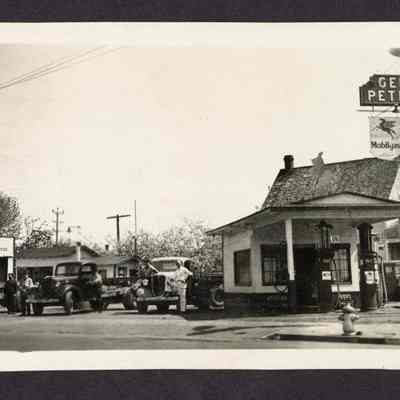 Photograph of Service Station "General Petroleum" Date unknown