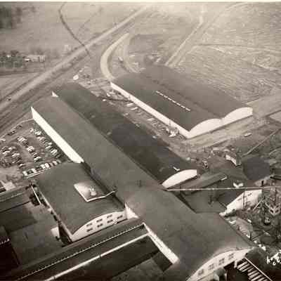 Ariel Photograph of of unknown Mill, undated