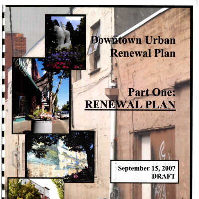 Springfield Downtown Urban Renewal Plan, 2007