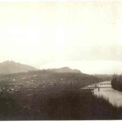 Ariel Postcard of South Springfield, Oregon, 1920