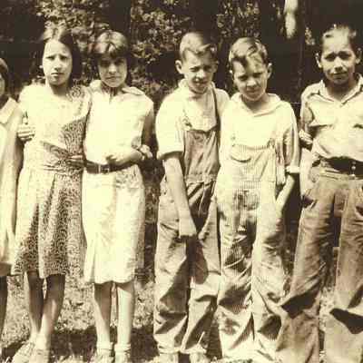 photograph of Jasper School Sixth Grade students, date 16th may 1930