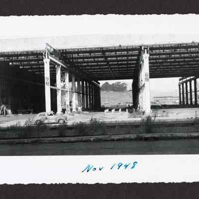 Photograph of crane shed