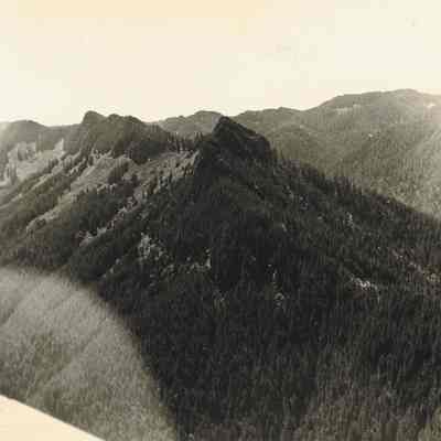 Photograph of Forested Mountain, Date Unknown