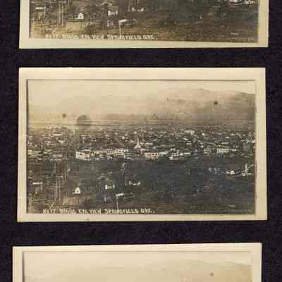 Photograph, Birds Eye View, Springfield, Undated