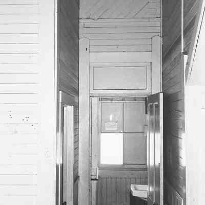 Photograph of the Springfield Depot Interior Hall, Springfield, OR, date unknown
