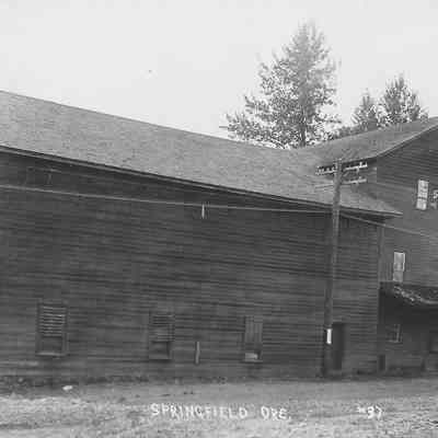 Postcard of Springfield Flour Mill, Springfield, Oregon, circa 1915