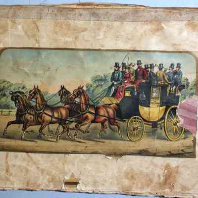 Scrapbook created by Virginia Townsend Reynolds, circa 1899