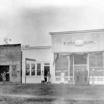 Photograph of Mill Street, circa 1900