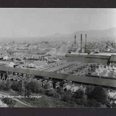 Photograph of Booth-Kelly Mill, Springfield, Oregon, Circa 1948