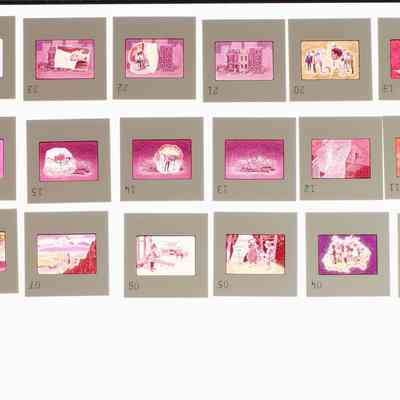 2021-005-1028_img-003: Box 16: Slides Carrousel labeled 'Chamber Slide Show'. Contains presentation, circa 1960s, 73 slides;