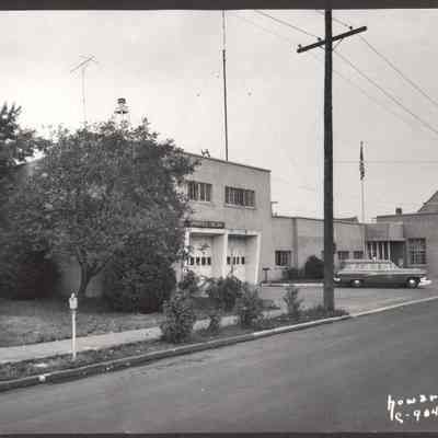 Photograph of Springfield City Hall and Fire Station, undated