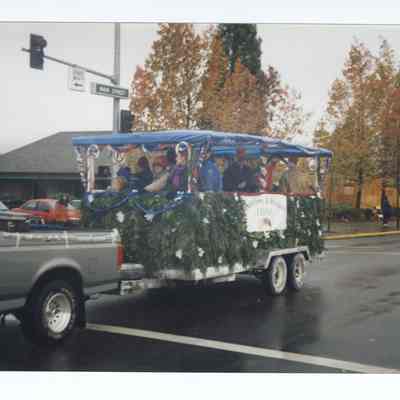 Photograph of the Springfield Christmas Parade, circa 1997