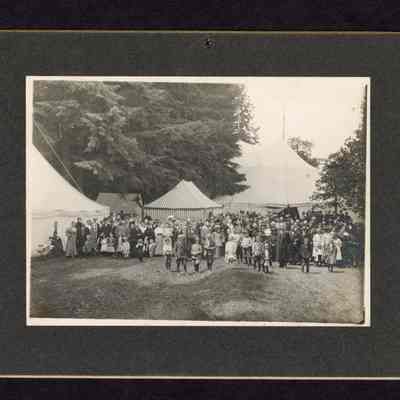 Photograph of Rose City Park Campmeeting, circa 1910-1912